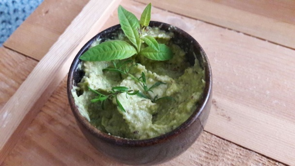 Pečená tekvica so zemiakmi, dip z avokáda a vôňa verbeny (fotorecept) - obrázok 2