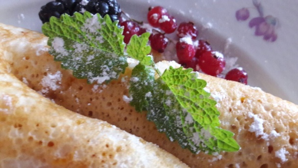 Crêpes soufflées / kysnuté palacinky (fotorecept) - obrázok 2