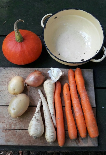 Tekvicová polievka (Hokkaido) - obrázok 1