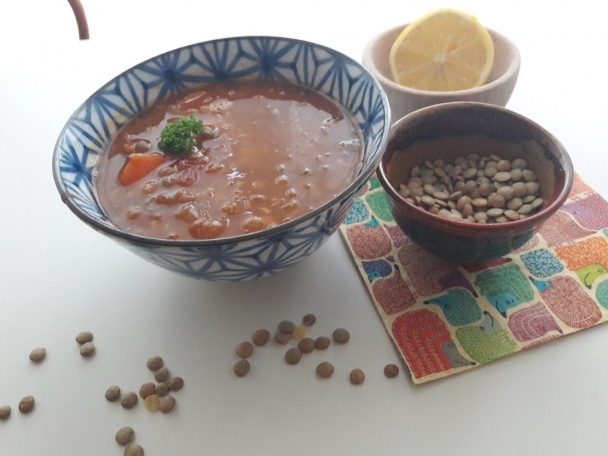 Šošovicová polievka s paradajkami - obrázok 2