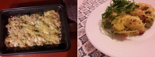 Zapečený ružičkový kel so strúhanými zemiakmi (fotorecept) - obrázok 4