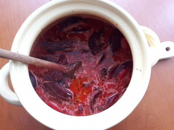 Polievka z pečenej červenej repy (fotorecept) - obrázok 3