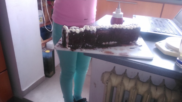 Nepečený metrový koláč - obrázok 4