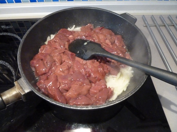 Morčacia pečeň na adžike (fotorecept) - obrázok 3