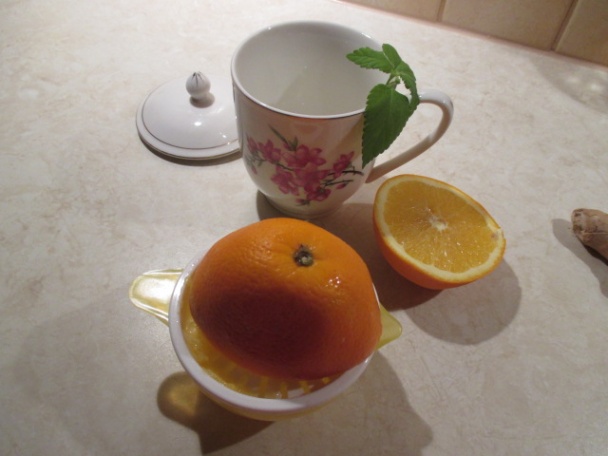 Zázvorový čajík s pomarančom (fotorecept) - obrázok 2