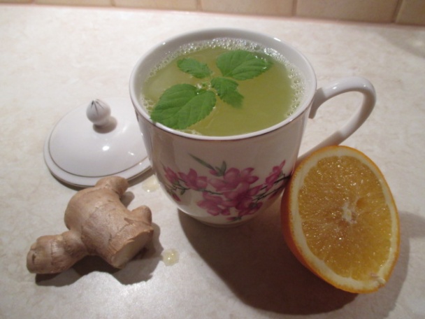 Zázvorový čajík s pomarančom (fotorecept) - obrázok 5