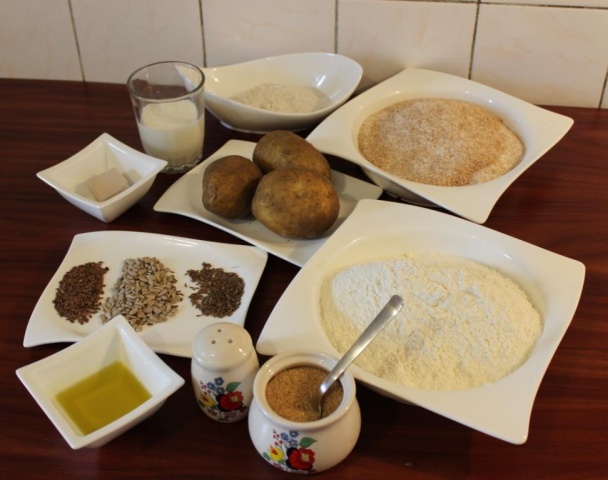 Domáci celozrnný zemiakový chlebík (fotorecept) - obrázok 1