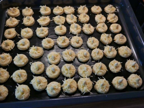 Syrové pagáčiky s mandľou (fotorecept) - obrázok 4