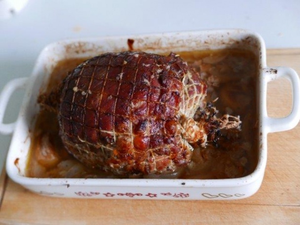 Rolované morčacie mäso na cesnaku (fotorecept) - obrázok 2