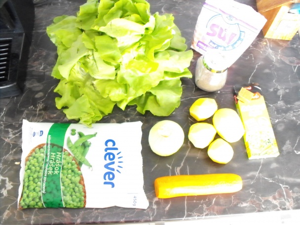 Hustá bezlaktózová šalátová polievka (fotorecept) - obrázok 1