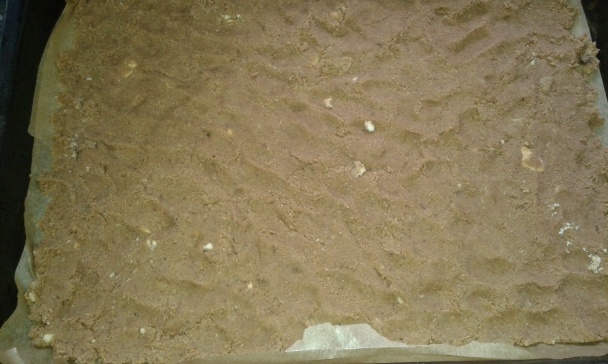 Čučoriedkový cheesecake rez s posýpkou (fotorecept) - obrázok 3