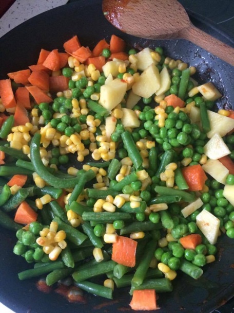 Vegan zeleninové karí (fotorecept) - obrázok 4