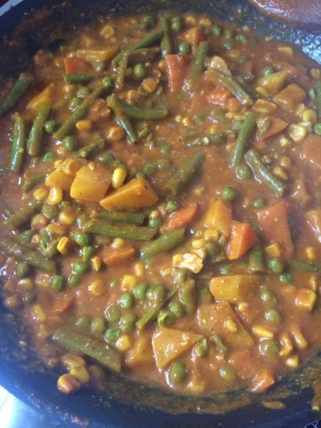 Vegan zeleninové karí (fotorecept) - obrázok 8