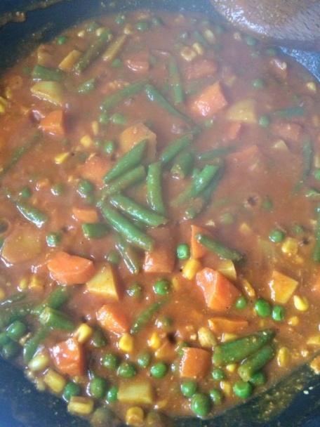 Vegan zeleninové karí (fotorecept) - obrázok 6