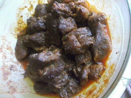 Teľací kebab  - obrázok 1