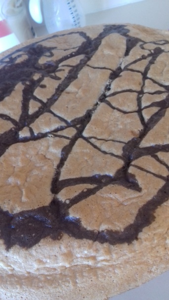 Mramorovaný koláč s Nutellou (fotorecept) - obrázok 1