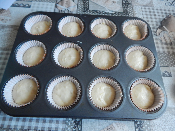 Hrnčekové muffiny s chuťou moravských koláčov (fotorecept) - obrázok 2
