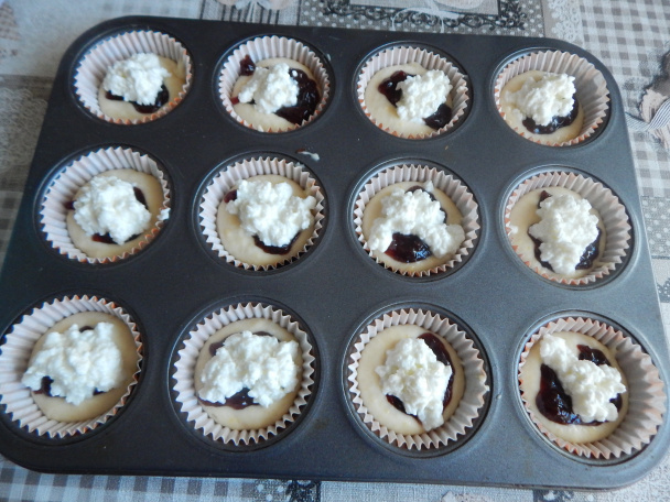 Hrnčekové muffiny s chuťou moravských koláčov (fotorecept) - obrázok 4