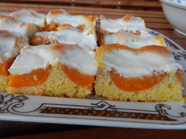 Marhuľový koláč s kyslou smotanou (fotorecept) - obrázok 5