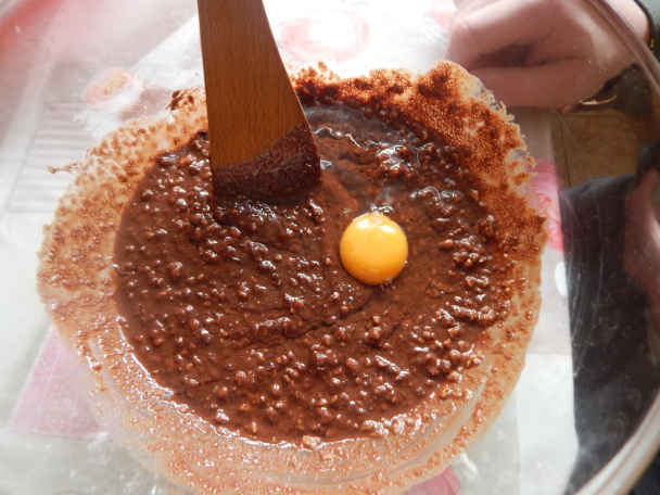 Čokoládovo-orechový koláč (fotorecept) - obrázok 4