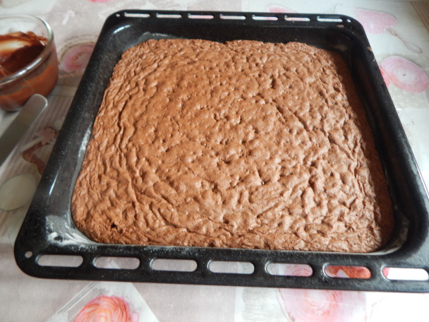 Čokoládovo-orechový koláč (fotorecept) - obrázok 7