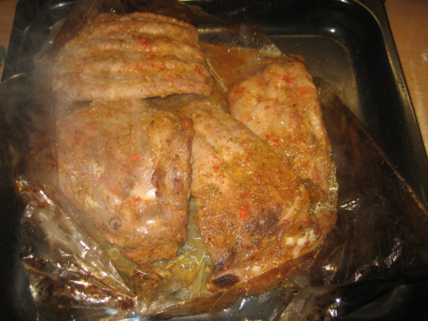 Pečené rebrá z pivovej marinády (fotorecept) - obrázok 6