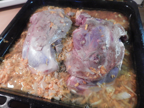 Pečené danielie lopatky (fotorecept) - obrázok 4