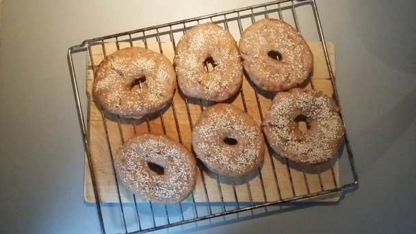Špaldové celozrnné kváskové bagle (fotorecept) - obrázok 6