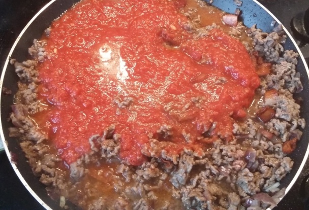 Lasagne s hovädzím mäsom a tromi druhmi syra (fotorecept) - obrázok 5