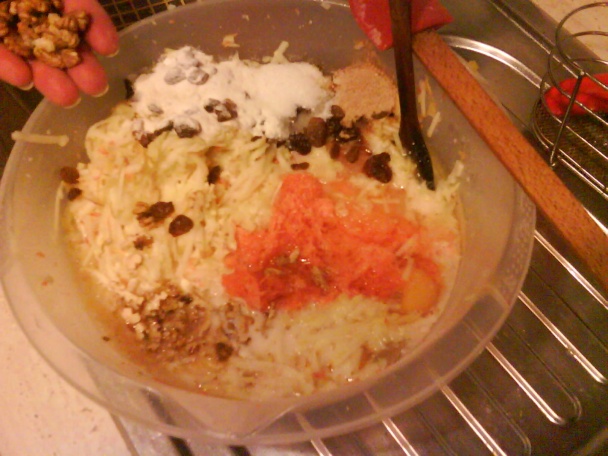 Mrkvovo-jablkový zákusok. (fotorecept) - obrázok 1