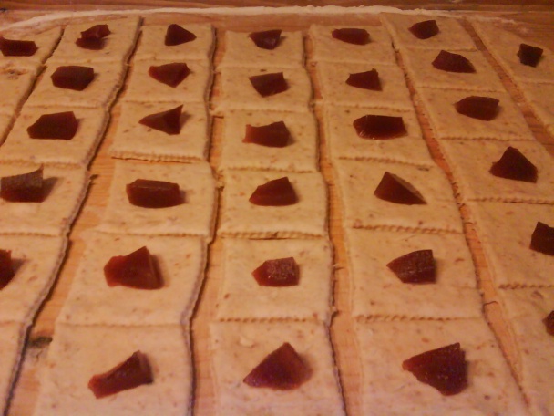 Pečené buchty škvarkové s lekvárom (fotorecept) - obrázok 3