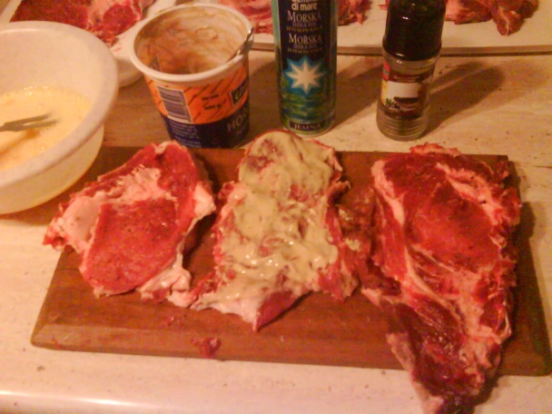 Bravčová krkovička, pečená v rúre-na spôsob rezňa (fotorecept) - obrázok 1