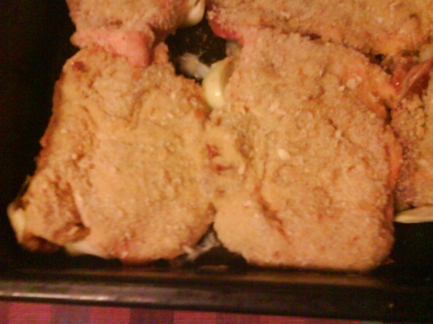 Bravčová krkovička, pečená v rúre-na spôsob rezňa (fotorecept) - obrázok 3