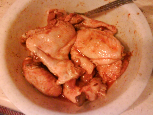 Kuracie krídelka marinované s tarhoňou (fotorecept) - obrázok 1