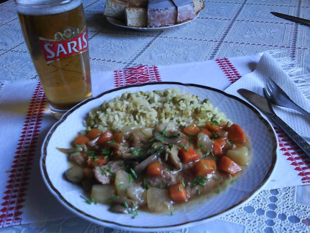 Bravčové na zelenine v pivovej omáčke (fotorecept) - obrázok 7