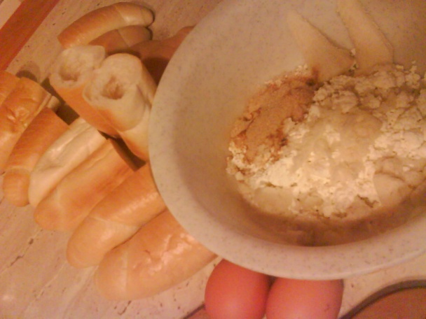 Rohlíky plnené tvarohom (fotorecept) - obrázok 1