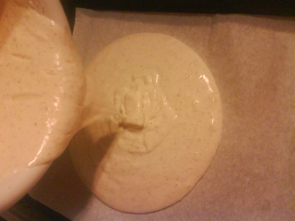 Orechový trojuholníkovy rez s vanilkovým krémom (fotorecept) - obrázok 3