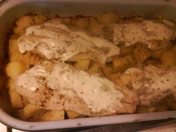 Pangasius s pečenými zemiakmi (fotorecept) - obrázok 4