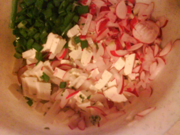 Reďkovkový šalát, jarný (fotorecept) - obrázok 3