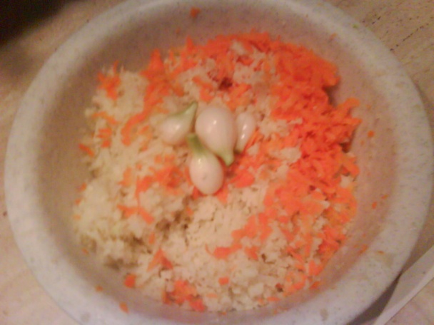 Falošná treska z karfiolu,alebo šalát. (fotorecept) - obrázok 2