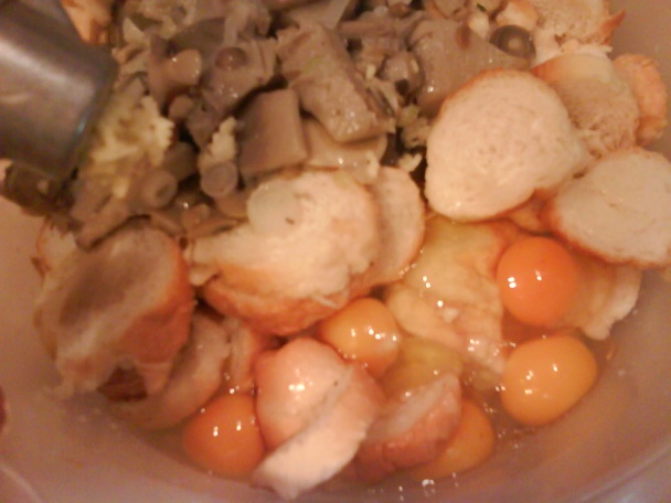 Žemľovka s hubami (fotorecept) - obrázok 4