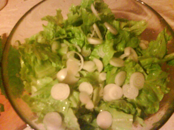 Ľadový šalát s medovkou (fotorecept) - obrázok 1