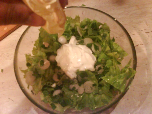 Ľadový šalát s medovkou (fotorecept) - obrázok 3