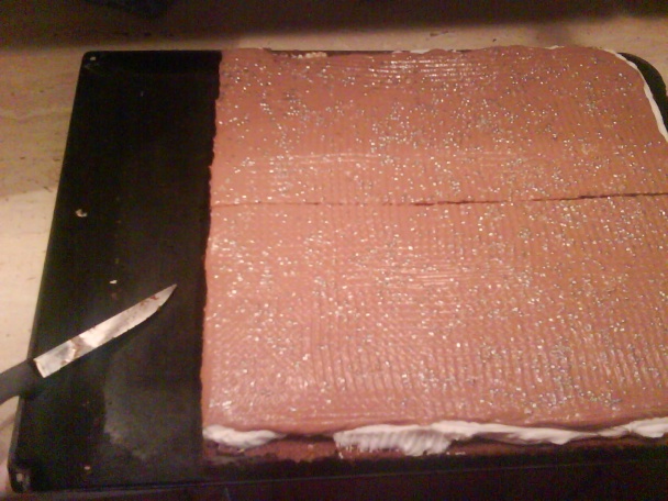 Kakaovo - šľahačkové rezy. (fotorecept) - obrázok 17