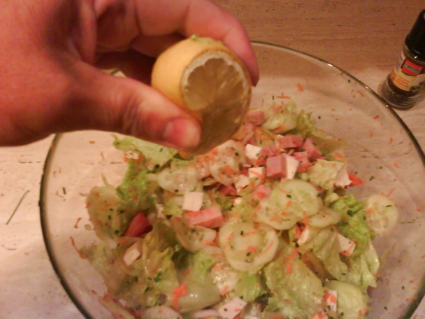 Letný ľadový šalát s ovčím syrom - obrázok 4