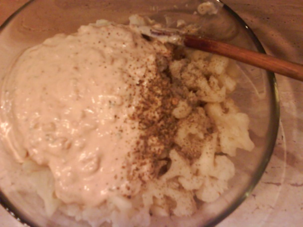 Karfiolový šalát s mramorovaným vajíčkom (fotorecept) - obrázok 6