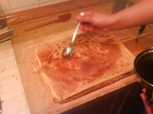 Karamelovo- punčové rezy (fotorecept) - obrázok 9