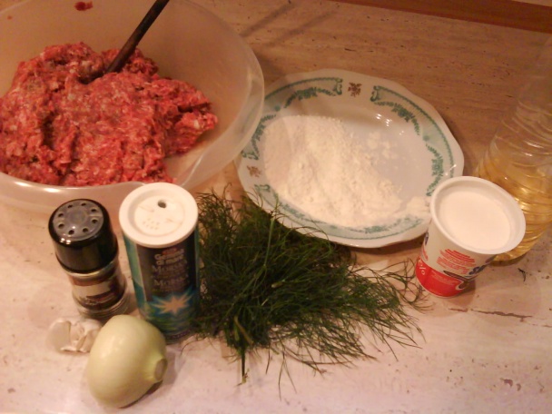 Mäsové guľky s kôprovou omáčkou (fotorecept) - obrázok 1