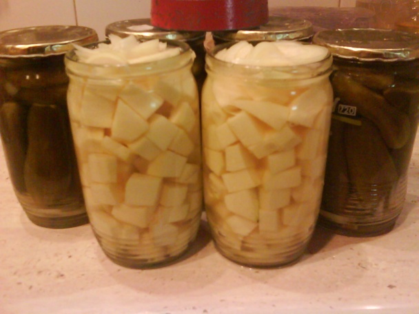 Cuketa - uhorky v sladkokyslom náleve (fotorecept) - obrázok 3