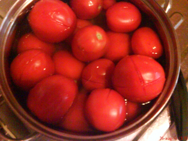 Paradajky lúpané (fotorecept) - obrázok 1